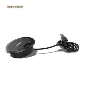 Produits tendances 2025 nouveautés organisateur de bureau 2 en 1 avec chargeur sans fil hub usb chargeur de table - Product Image 2