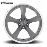Ruedas VLC para Auto, Llanta de Aleación Profunda 5X130 5x120 6x139.7 para Jeep Truck C10, 17-24 Pulgadas, Cóncavas, Forjadas, Pulidas, Cromadas