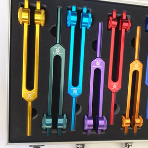 Juego de diapasones de colores: 126.22, 136.1, 141.27, 172.06, 194.18, 210.42, 221.23 om - Product Image 3