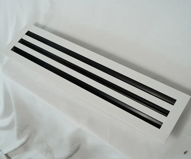 Air conditioning ventilation square supply 80x20 vent cover aluminium ceiling hvac air grille slot linear diffuser