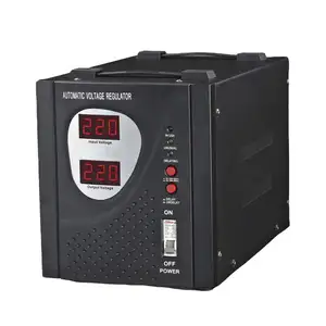 Medidor monofásico de 3000W y 5000W, tabla de visualización, regulador de voltaje automático para refrigerador y TV