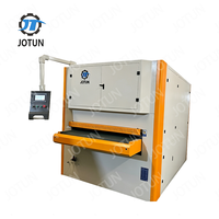 Machine de débavurage automatique à bande large de 1300 mm avec réservoir d'eau circulante pour tôles découpées au laser et arrondissement des bords