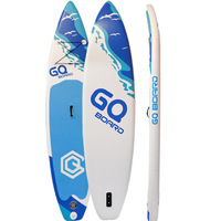 Vente directe d'usine, planche à pagaie gonflable SUP, planche de surf, planche de ski nautique en PVC pour débutants, fabriqué en Chine, modèle GQ-SW