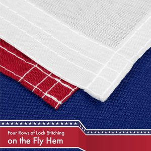 Drapeaux hawaïens imprimés en polyester de haute qualité avec œillets en laiton <span class=keywords><strong>Drapeau</strong></span> imprimé résistant aux UV imperméable d'Hawaii - Product Image 4