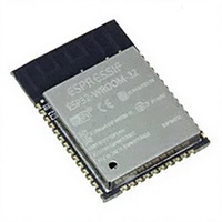 Módulo Original Auténtico Espressif ESP32-WROOM-32-N4 Wi-Fi y Bluetooth 4.2, MCU de Doble Núcleo con 4MB de Memoria Flash en Paquete SMD