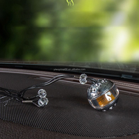 Diffuseur de parfum liquide de luxe moderne pour grille d'aération de voiture, longue durée, écologique, en alliage, aromathérapie suspendue pour voitures