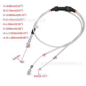 สายคันเร่ง Pz30 สำหรับ Cg125 Cg150 200 250Cc อะไหล่ซ่อมบำรุงรถจักรยานยนต์ออฟโรด - Product Image 2