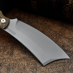 Cuchillo fijo de alta dureza para acampar, herramienta multifuncional de rescate para escalada de montaña, mango completo, grado industrial, caza al aire libre, EDC - Product Image 3
