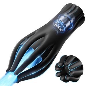 Vibrateur à 10 fréquences pour hommes, bâton de <span class=keywords><strong>massage</strong></span> langue-vibromasseur, jouets pour adultes, vente en gros, Airplane Cup étanche - Product Image 1