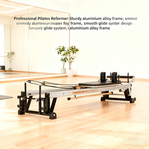 Cama de <span class=keywords><strong>Pilates</strong></span> Plegable Grande de Alta Calidad, Fabricada en Aleación de Aluminio, Equipo de <span class=keywords><strong>Pilates</strong></span> para Pérdida de Peso - Product Image 4