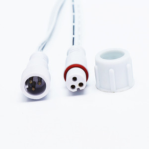 M12 Waterproof 5 Core Wire Harness Photovoltaic Panel Connector Male Female <b>Plug</b> Cable For LED <b>Lighting</b> Products - Product Image 3