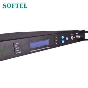 SOFTEL Optic FTTX ST1550E 120 km externer signalmodulierter CATV 1550nm optischer Sender - Product Image 2