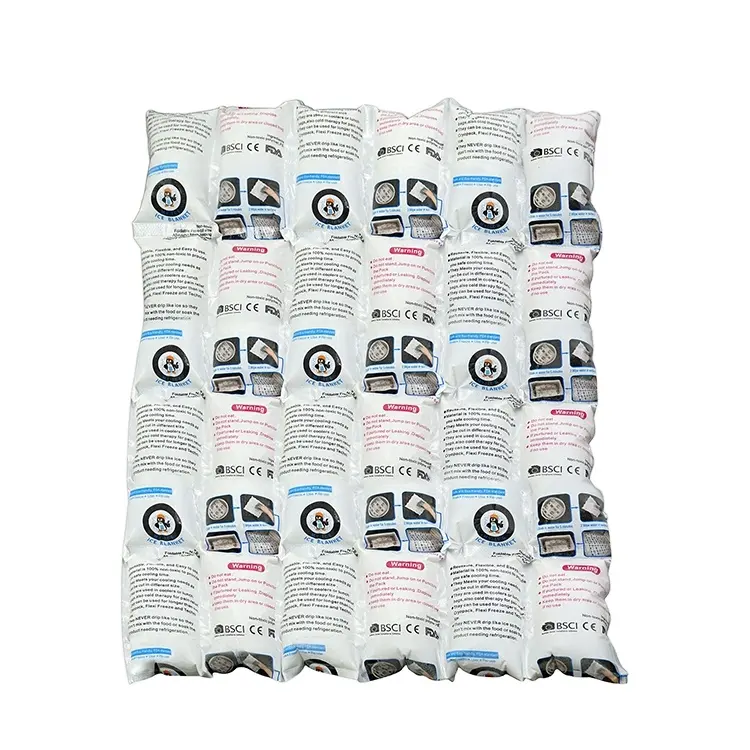 Low price gel packs food transport ice packs ice packs food delivery dry ice gel pack for seafood