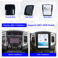 Autoradio MOOKAKA 15,8 pouces pour Mitsubishi Pajero 2007-2020, stéréo quad-core Android, lecteur DVD GPS Navi, appareil stéréo de voiture