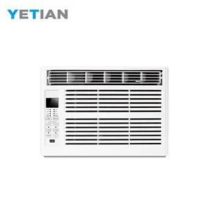YETIAN 18000BTU AC jendela vertikal panas dan dingin Air Conditioner Aire Aire D Ventana AC Windows dengan 1 tahun