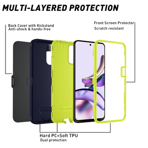 Custodie Defender per Telefono Motorola G13 G Power Stylus Play Edge Plus 2023 con Clip da Cintura - Campione Gratuito - Product Image 4