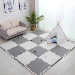 <span class=keywords><strong>Tapis</strong></span> de jeu emboîtable Hydefoam EVA, 16 pièces, tuiles de puzzle en mousse pour sol, épaisseur 1,5 cm, couleur unie, <span class=keywords><strong>tapis</strong></span> sû<span class=keywords><strong>r</strong></span> et non toxique pour bébé - Product Image 6