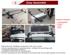 Professionele 3G Wifi Usb Draadloze P5 Led Taxi Topper Teken - Product Image 5