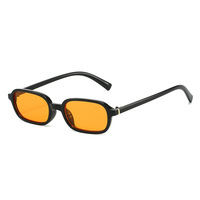 Kacamata Cool-Fang Eyewear Model Terbaru, Kacamata Hitam Bingkai Kecil Gaya Eropa Amerika, Lensa Berwarna Personalisasi, Unisex