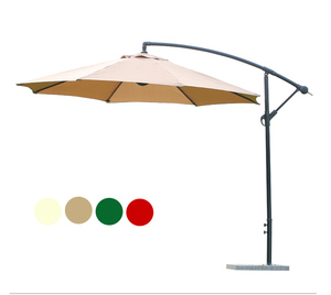 Sombrilla de Patio con Iluminación Solar LED, Estructura de Acero Inoxidable y Tela de Aluminio para Uso en Patios y Hoteles - Product Image 6
