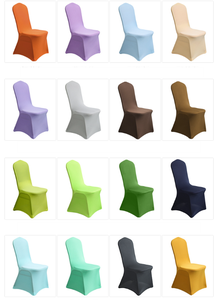 Housses de chaise de mariage rétro portables en polyester blanc, extensibles et élastiques, pour chaises pliantes, pour banquets, événements et fêtes - Product Image 5
