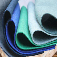 Tissu non tissé aiguilleté coloré pour la décoration de la maternelle, feutre sans peluches, coton aiguilleté insonorisant