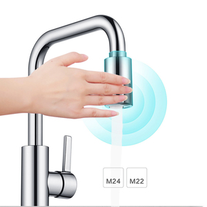 <span class=keywords><strong>Aérateur</strong></span> <span class=keywords><strong>de</strong></span> robinet intelligent chromé avec charge USB, adaptateur mains libres, économiseur d'eau - Product Image 2