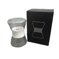 2023 nouvelle bouteille en verre en céramique sablier parfum diffuseur d'huile désodorisant décor à la maison diffuseur de roseau avec boîte noire