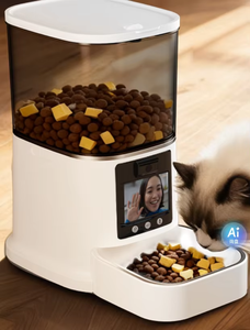 Comedero Automático Inteligente para Perros y Gatos, Alimentación Remota Programada, Gran Capacidad de 5L, Pantalla con Video y Voz Bidireccional, Diseño Desmontable - Product Image 1