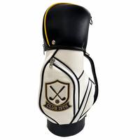 Sac de golf mini staff en cuir PU de qualité supérieure pour la maison et le bureau