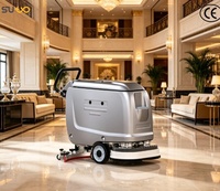 Mesin Scrubber Dryer ST-X40 untuk Koridor Rumah Sakit, Pembersihan Lantai Keras Profesional CE