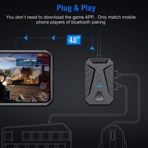 Chuột chơi game 4in1 + bàn phím + Bộ chuyển đổi + Giá đỡ điện thoại cho game pubg ăn gà - Product Image 6