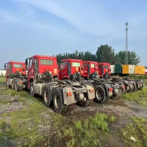 Camiones tractores HOWO Max 6X4 de servicio pesado usados de China, camión diésel de 480 HP, transmisión automática, motor WEICHAI Euro 6 izquierda - Product Image 1