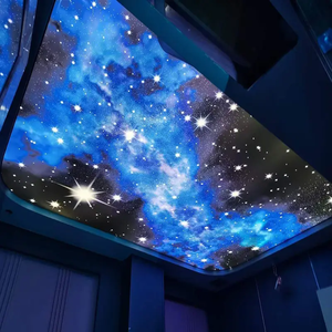 Acousound bầu trời đầy sao Bảng điều khiển Trần/sợi quang dẫn ánh sáng sao Trần polyester sợi âm thanh tấm - Product Image 6