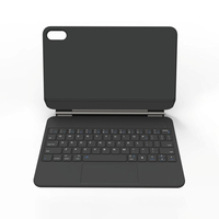 Clavier magique avec pavé tactile pour iPad 10e génération 10.9 2022 iPad A16 2025, claviers personnalisés en arabe, espagnol, allemand