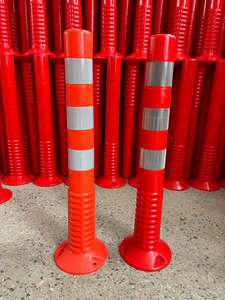 Дорожный гибкий предупреждающий пост пружинный предупреждающий столб - Product Image 3