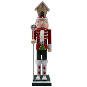 Nouveau <span class=keywords><strong>casse</strong></span>-<span class=keywords><strong>noisette</strong></span> cadeau de noël en bois bonbons pain d'épice homme bureau noël décoratif - Product Image 5