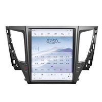 Radio de coche Android 11 estilo Tesla para Mitsubishi Pajero Sport 2016-2019 reproductor Multimedia de coche inalámbrico Carplay 4G