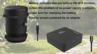 Capteur de niveau d'eau et d'huile à ultrasons WiFi Tuya Smart Life, moniteur de liquide à distance pour réservoir, haute précision, étanche IP67, DC5V 220V/110V