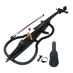 Cello électroacoustique professionnel de qualité supérieure, fabrication directe d'usine, cello électrique en bois massif 4/4 pour débutants, cello de performance - Product Image 1