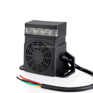 Factory Price 12V 80V Mul-function Reverse Horn LED Flashing Warning Light for <strong>Car</strong> Engineering Vehicle Modification Backup <strong>Buzze</strong> - Product Image 2