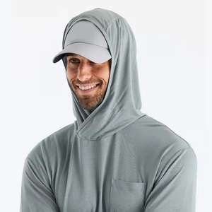Camisa de Pesca de Camuflaje Transpirable de Secado Rápido, Impermeable, de Manga Larga, con Protección Solar UPF 50 y Capucha - Diseña Tu Propia Camiseta de Alto Rendimiento - Product Image 3