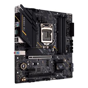 Scheda Madre Desktop Micro-ATX ASUS TUF GAMING B560M-E per Intel, LGA1200, 10a/11a Gen I9/I7/I5, 4xDDR4 12GB, M.2 RGB - Product Image 1