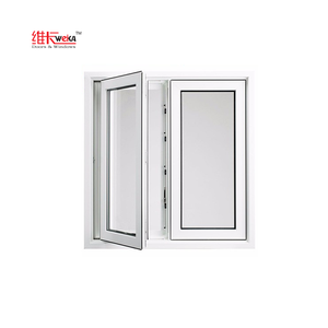 Bão Tác Động Cửa Sổ Cửa Sổ Ở Nhà Máy Giá Khung Nhôm Cửa Sổ Cửa Sổ Kính Đôi - Product Image 1