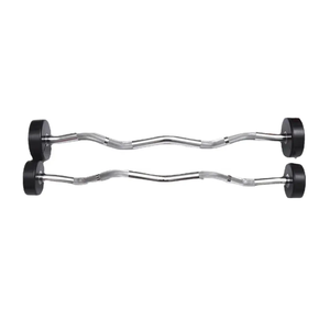 Chất lượng cao 10-50 kg cố định thẳng Barbell EZ <span class=keywords><strong>Curl</strong></span> Barbell nhà máy miễn phí trọng lượng - Product Image 5