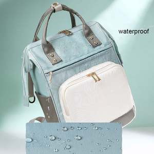 กระเป๋าใส่ผ้าอ้อมเด็กความจุขนาดใหญ่กระเป๋าเป้สะพายหลังสำหรับเดินทางกลางแจ้งกระเป๋าดัฟเฟิลกระเป๋าถือสำหรับคุณแม่ - Product Image 4