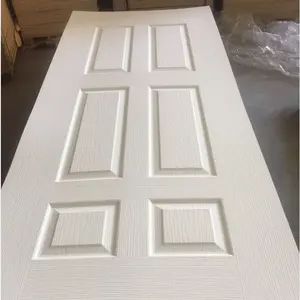 MDF HDF nhiều lớp đúc cửa da 3 Bảng điều khiển cửa phòng ngủ tấm cho nhà cửa gỗ Bảng điều khiển