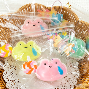 Rana sin Lengua <span class=keywords><strong>de</strong></span> Nariz Pequeña, Súper Suave, <span class=keywords><strong>de</strong></span> Subida Lenta, Creativa, para Apretar, Alivio del Estrés, Juguete Antiestrés, Pequeño Llavero - Product Image 1