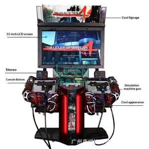Machine de jeu vidéo simulateur de tir d'arcade The House of the Dead 4 à monnayeur pour divertissement intérieur, très demandée - Product Image 2