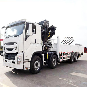 Gru Manipolatrice ISUZU Giapponese, ISUZU 8x4 460HP 16 Tonnellate, Gru Montata su Veicolo a 5 Sezioni, Rotazione 360° °   Gru a Braccio Girevole Pieghevole da 20T - Product Image 2